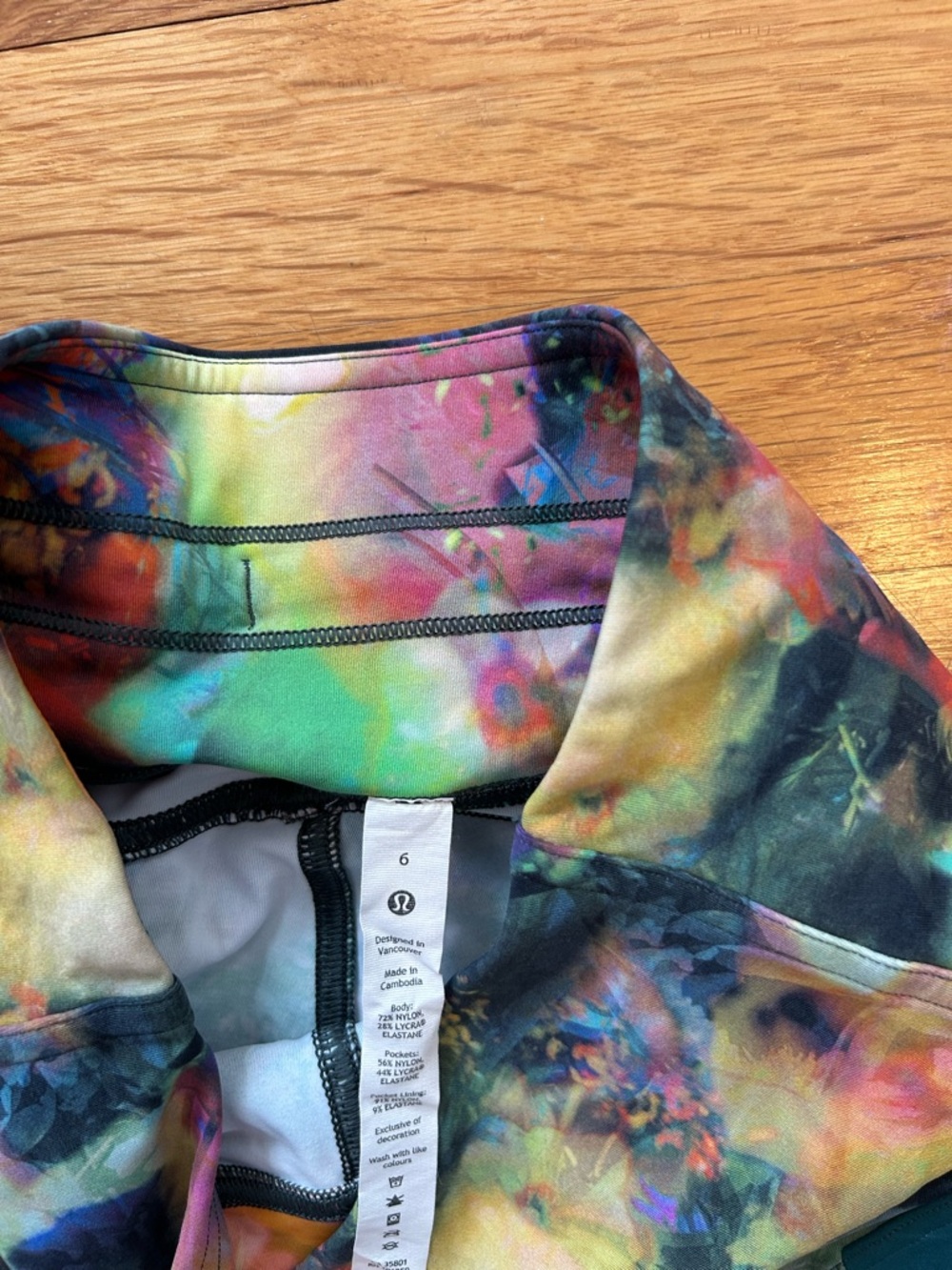 lululemon athletica Cargo Super Hi Rise Hiking Pants - Sunbeam Floral - Picture 7 of 7